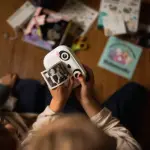 Kidamento Model P White Instant Print Digital Camera