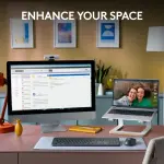 Logitech MK955 Signature Slim Wireless Keyboard & Mouse Combo – Quiet Typing, Graphite