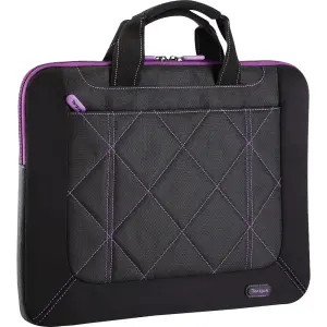 Targus - Pulse Laptop Sleeve for 16" Laptop - Black/Purple (TSS57401US)