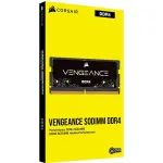 CORSAIR VENGEANCE 16GB DDR4 3200MHz SODIMM Laptop Memory – Black