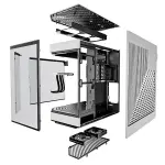 HYTE - Y60 ATX Mid-Tower PC Case - White