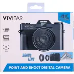 Vivitar VECXX101 4K Digital Camera – Black