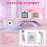 Contixo KC3 Kids 1080P Selfie Camera with Games – Pink