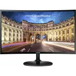 Samsung - 390C Series 24" LED Curved FHD AMD FreeSync Monitor - Black (C24F390)