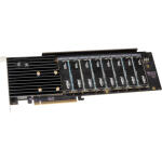 Sonnet M.2 8x4 Silent PCIe 4.0 x16 Card