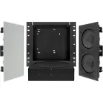 Sonance - MAG SSTVAUDIO - Mag Series Sonos® powered 2.0-Channel Sound Bar Alternative (Each) - Paintable White (SSTVAUDIO)