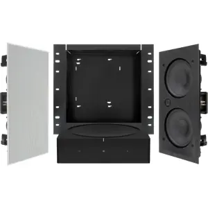 Sonance - MAG SSTVAUDIO - Mag Series Sonos® powered 2.0-Channel Sound Bar Alternative (Each) - Paintable White (SSTVAUDIO)