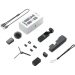 DJI - Pocket 2 Creator Combo 3-Axis Stabilized 4K Handheld Camera - Black