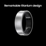 Samsung - Galaxy Ring – Size Before You Buy – Size 11 - Titanium Black (SM-Q501NZKAXAR)