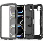 SaharaCase Raider Series Heavy-Duty Case for iPad Pro (M4) 11" 2024 - Scorpion Black