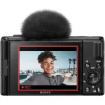 Sony ZV-1F Vlog Camera for Content Creators – Black