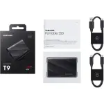 Samsung T9 4TB Portable SSD, 2,000MB/s, USB 3.2 Gen2 – Black