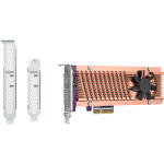 QNAP Dual M.2 22110 / 2280 PCIe Gen3 x4 NVMe SSD Expansion Card