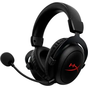 HyperX - Cloud II Core Wireless Headset for PC - Black (6Y2G8AA)