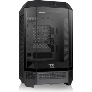 Thermaltake - The Tower 300 Micro ATX PC Case - Black
