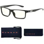 GUNNAR - Vertex Computer Glasses with Blue Light Reduction , Clear Lenses - Onyx (VER-00109)