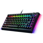 Razer - BlackWidow V4 75% Wired Orange Switch Gaming Keyboard - Black (RZ03-05000200-R3U1)