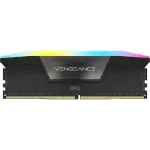 CORSAIR VENGEANCE RGB 32GB (2x16GB) DDR5 6000MHz Desktop RAM – Black