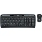 Logitech MK320 Wireless Keyboard and Mouse Bundle – Black