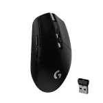 Logitech G305 LIGHTSPEED Wireless Gaming Mouse with 12,000 DPI HERO Sensor – Black