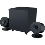 Razer Nommo V2 2.1 PC Gaming Speakers with Subwoofer (3 Piece) - Black