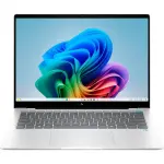 HP - OmniBook X - Copilot+ PC - 14" 2.2K Touch-Screen Laptop - Glacier Silver (14-fe1003dx/A9FF7UA#ABA)