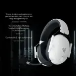 Razer - Blackshark V2 Hyperspeed Gaming Headset - Wireless - White (RZ04-04960200-R3U1)