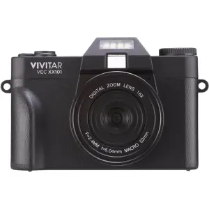Vivitar VECXX101 4K Digital Camera – Black