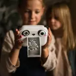 Kidamento Model P White Instant Print Digital Camera