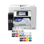 Epson - EcoTank Pro ET-5850 Wireless Inkjet Printer - All-In-One - White (C11CJ29201)
