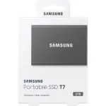 Samsung T7 2TB External SSD with Hardware Encryption – Titan Gray