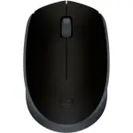 Logitech - M170 Wireless Compact Optical Ambidextrous Mouse - Wireless - Black (910-004940)