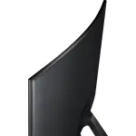 Samsung 27" F398 FHD Curved Monitor – AMD FreeSync, HDMI/DP – Glossy Black