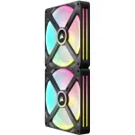 CORSAIR - iCUE LINK QX140 RGB 140mm PWM Computer Case Fan) - Black (CO-9051004-WW)