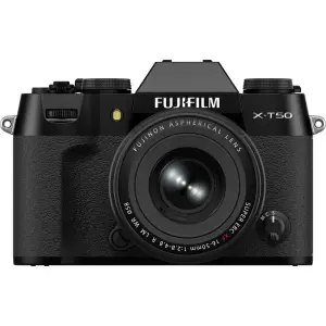 Fujifilm X-T50 Mirrorless Kit (XF 16-50mm) – Black