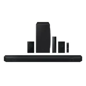 Samsung - HW-Q850D/ZA 7.1.2 Channel Wireless Dolby ATMOS Soundbar + Rear Speakers - Black (HW-Q850D)
