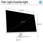 HP 31.5" FHD 100Hz VA Monitor – HDMI/VGA – Silver & Black