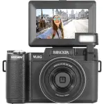 Minolta VLOG MND60V 64MP 4K Camera Kit – Black