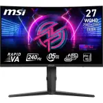 MSI - MPG 275CQRXF 27" LCD QHD 240Hz 0.5ms Adaptive Sync Gaming Monitor - Metallic Black (MPG 275CQRXF)