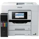 Epson - EcoTank Pro ET-5850 Wireless Inkjet Printer - All-In-One - White (C11CJ29201)