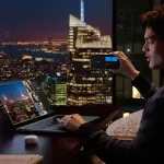 Samsung - Galaxy Book4 Ultra 16" AMOLED Touch Screen Laptop - Intel Core Ultra 9 - Moonstone Gray (NP960XGL-XG1US)