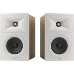 JBL - Stage2 250B 2-Way 5.25-inch (130mm) Bookshelf Loudspeaker - Pair - Latte (JBL250BWHT)
