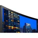 Samsung 27" F398 FHD Curved Monitor – AMD FreeSync, HDMI/DP – Glossy Black