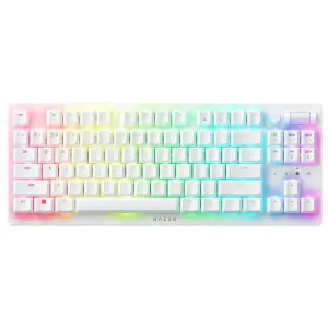Razer - DeathStalker V2 Pro TKL Wireless Optical Linear Switch Gaming Keyboard - White (RZ03-04373500-R3M1)
