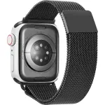 Insignia™ - Stainless Steel Mesh Band for Apple Watch 38mm, 40mm, 41mm, SE, and 42mm Series 10 - Black (NS-AWB41BMB2)