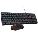 REDRAGON S107-BA RGB Gaming Keyboard & Mouse Combo, 3200 DPI, Plug & Play – Black