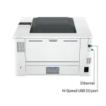 HP - LaserJet Pro 4001dw Wireless Black-and-White Laser Printer - White (LASERJET PRO 4001DW/2Z601F#BGJ)