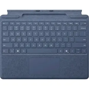 Microsoft - Surface Pro Keyboard for Pro (11th Edition), Pro 8, and Pro 9 with Pen Storage - Sapphire (8XA-00215)