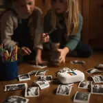 Kidamento Model P White Instant Print Digital Camera