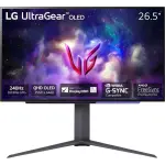 LG - UltraGear 27\" OLED QHD 240Hz 0.03ms FreeSync and NVIDIA G-SYNC Compatible Gaming Monitor - Black (27GS95QE-B)